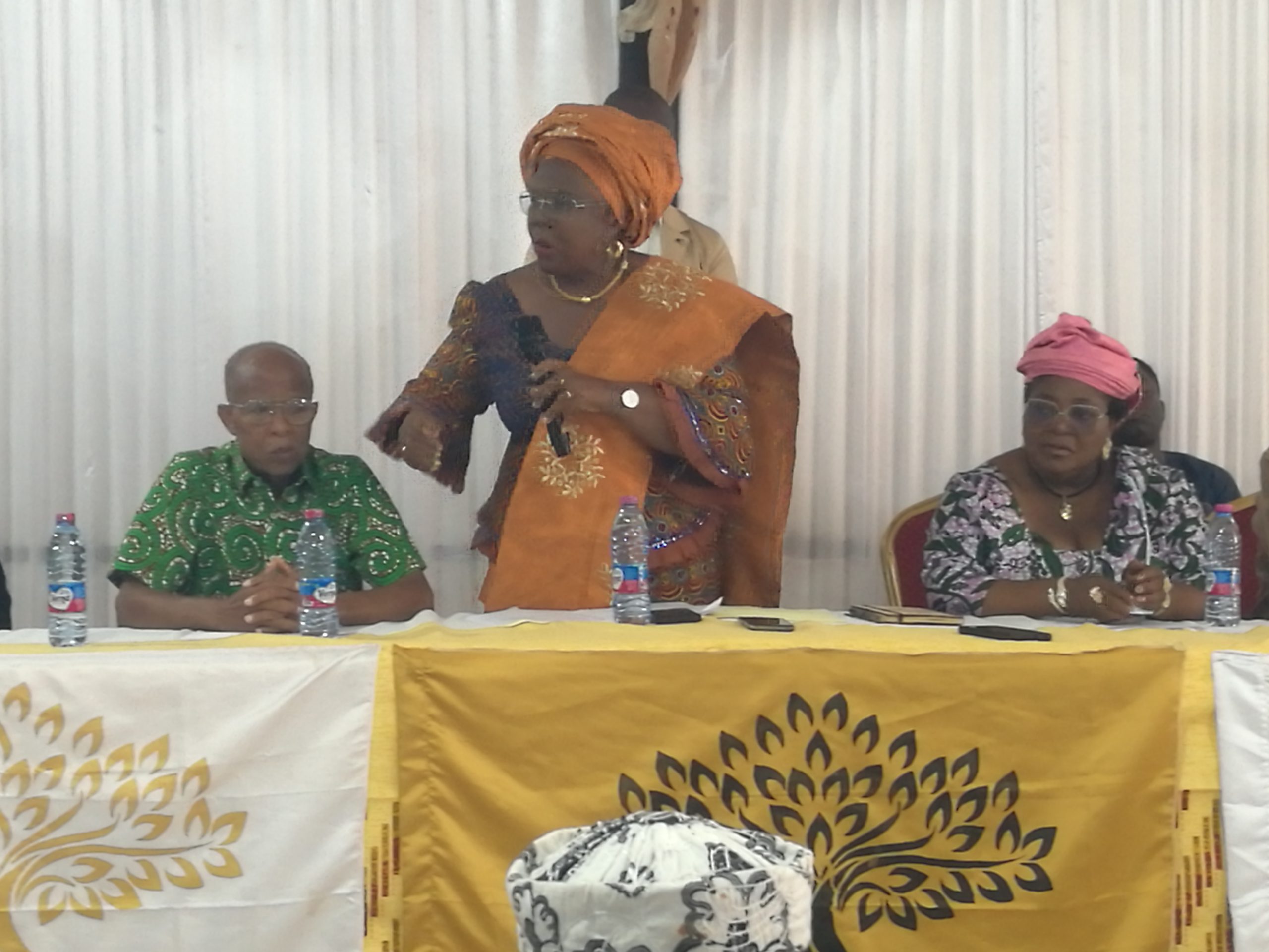 Togo : Honorable Brigitte ADJAMAGBO fait une rencontre avec le peuple