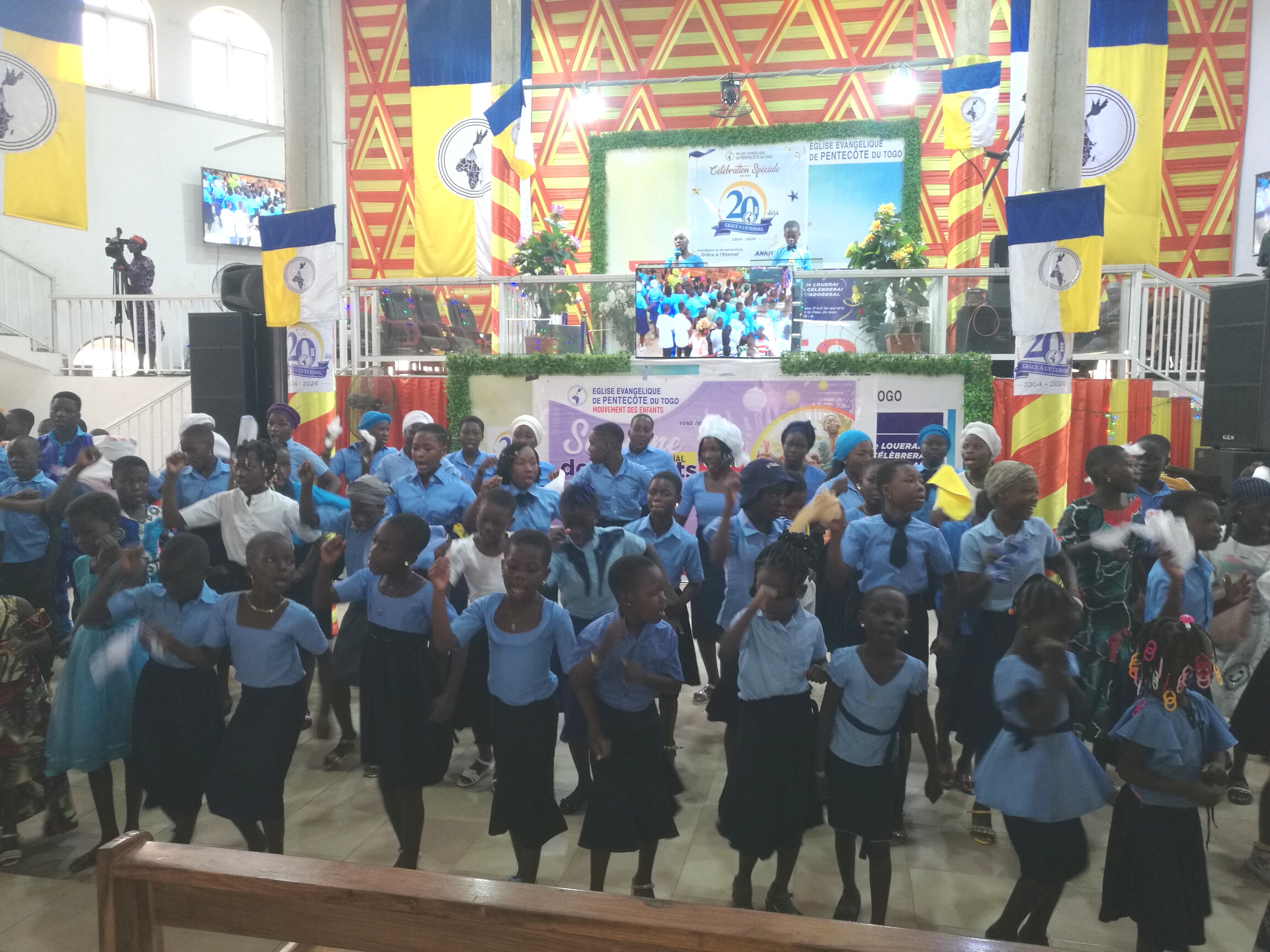 Togo: Un culte d&rsquo;action de grâce marque la fin de la célébration de la Semaine des Enfants de l&rsquo;EEPTO à Baguida