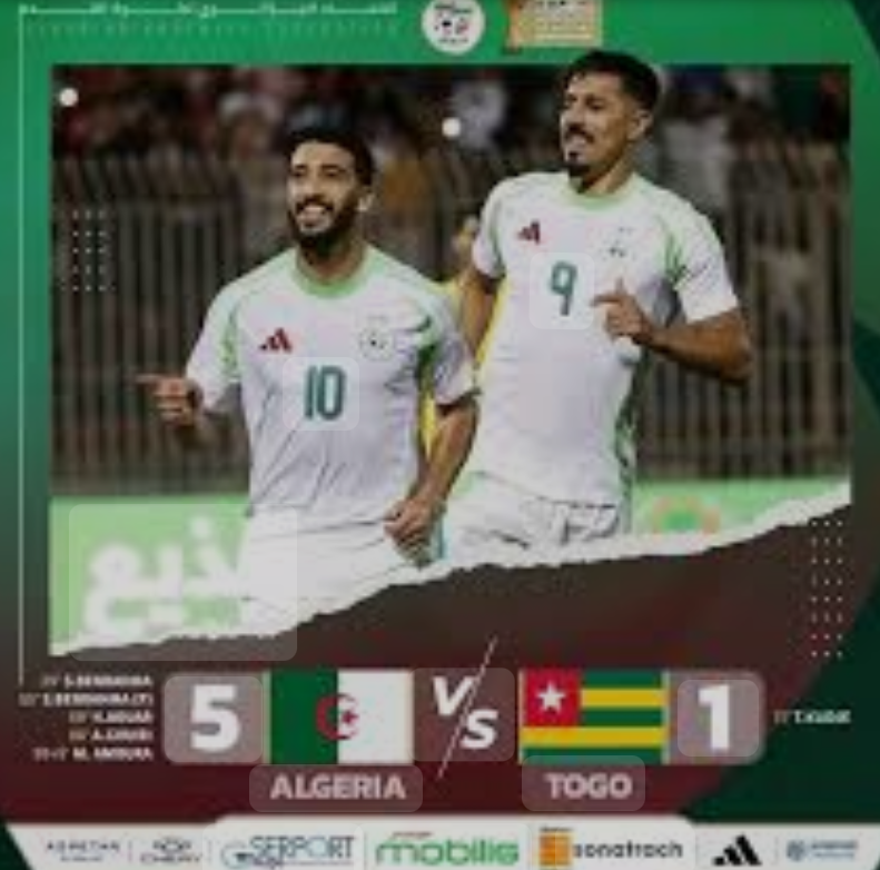 Elim CAN 2025 : Les Éperviers du Togo tabassés par les Fennecs d&rsquo;Algérie