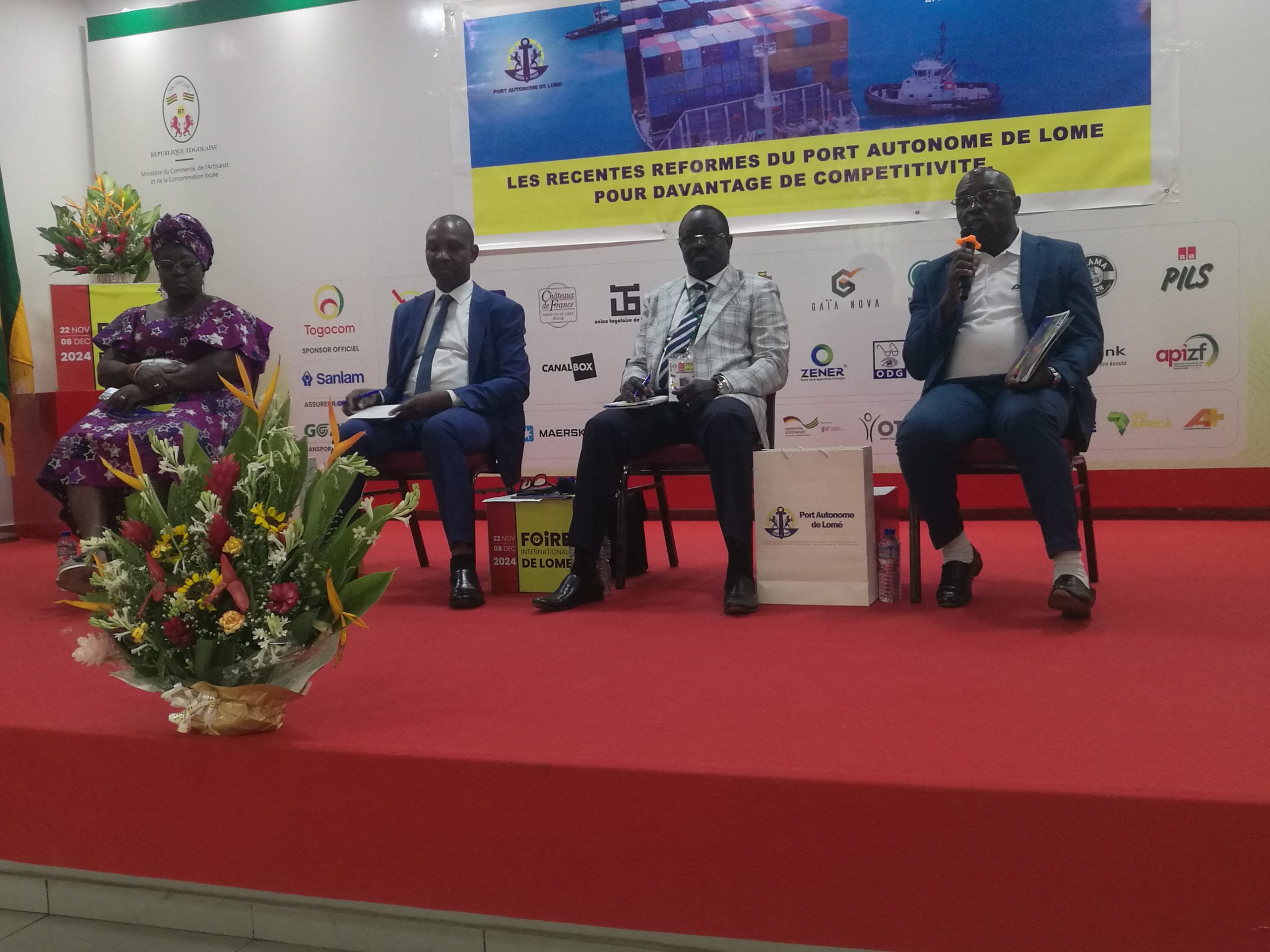 Le Port Autonome de Lomé sous les coups du projecteur à la 19eme Foire Internationale de Lomé