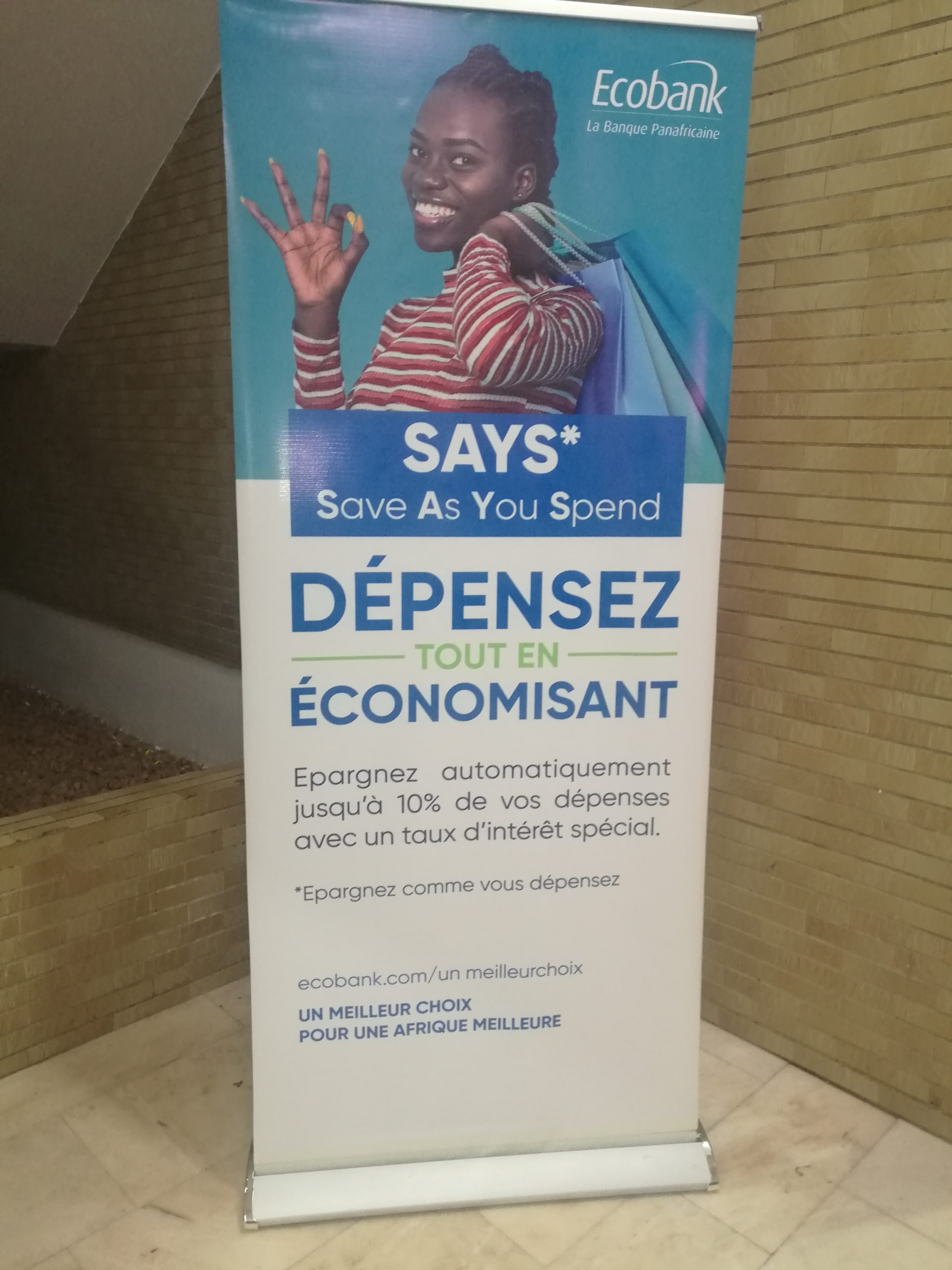 Ecobank présente son nouveau bébé « SAYS » à la 19ème Foire Internationale de Lomé