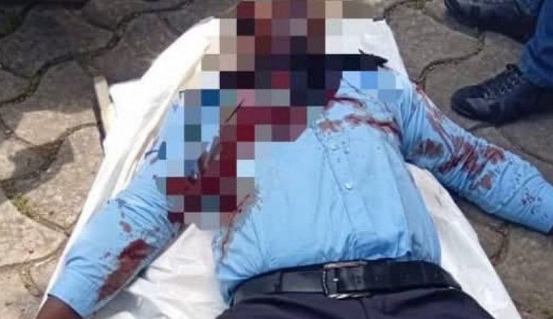Côte d&rsquo;Ivoire : Ce policier se donne la mort, quelle scène choquante !