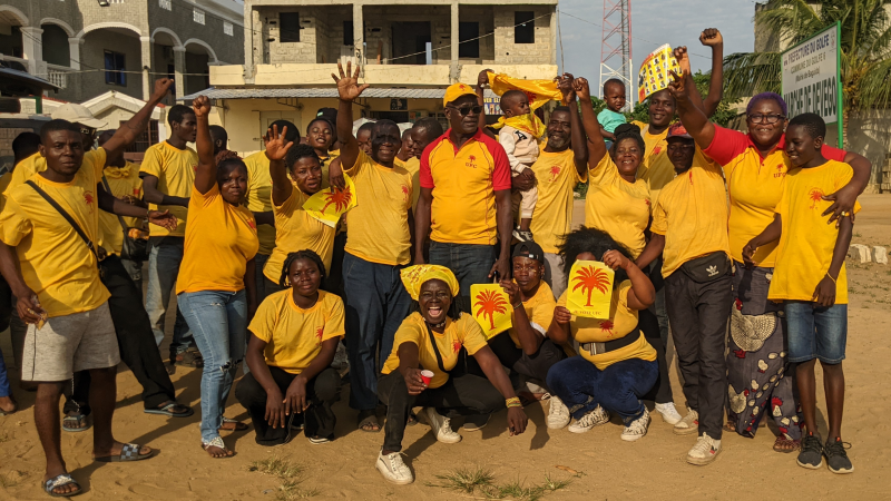 Togo/Élections municipales 2025 : L’UFC fait vibrer Golfe 6 en fin de campagne