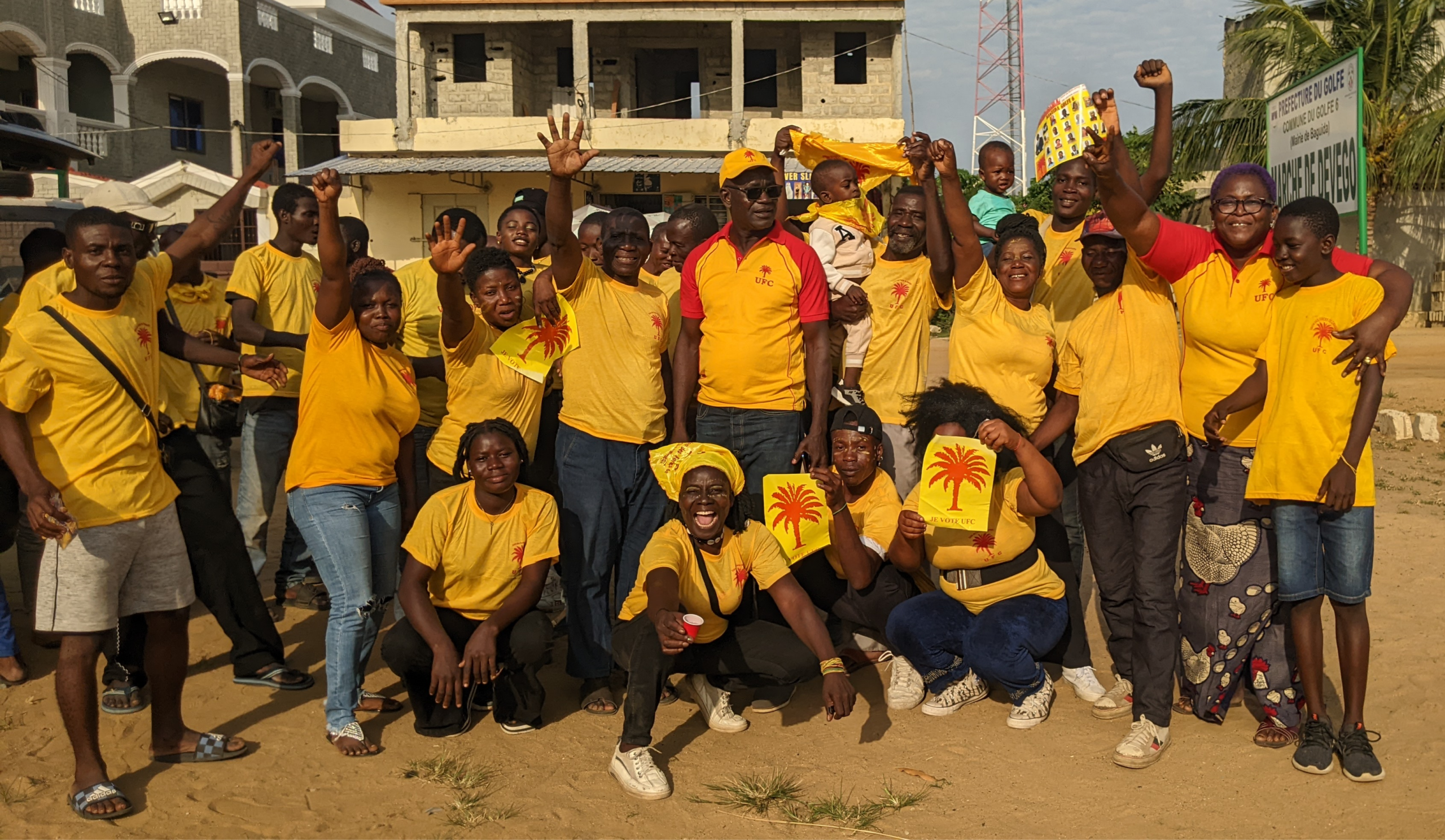 Togo/Élections municipales 2025 : L’UFC fait vibrer Golfe 6 en fin de campagne