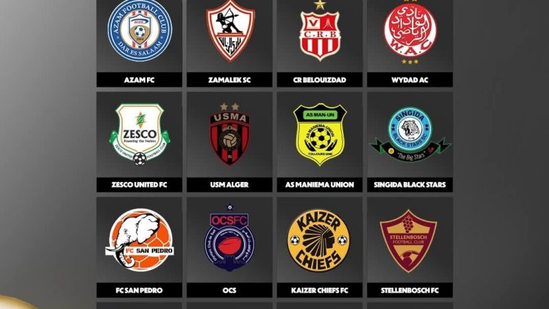 La Coupe CAF : 16 équipes, un seul objectif – le trophée