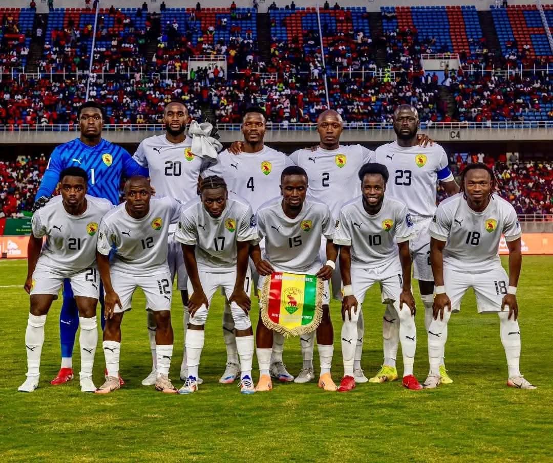 Le Syli National de Guinée en préparation avec deux matchs amicaux