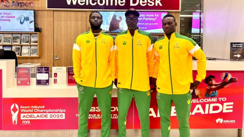 L’équipe nationale de beach-volley du Togo est bien arrivée à Adélaïde