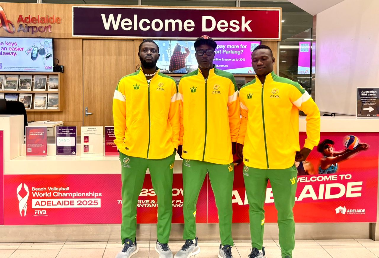 L’équipe nationale de beach-volley du Togo est bien arrivée à Adélaïde
