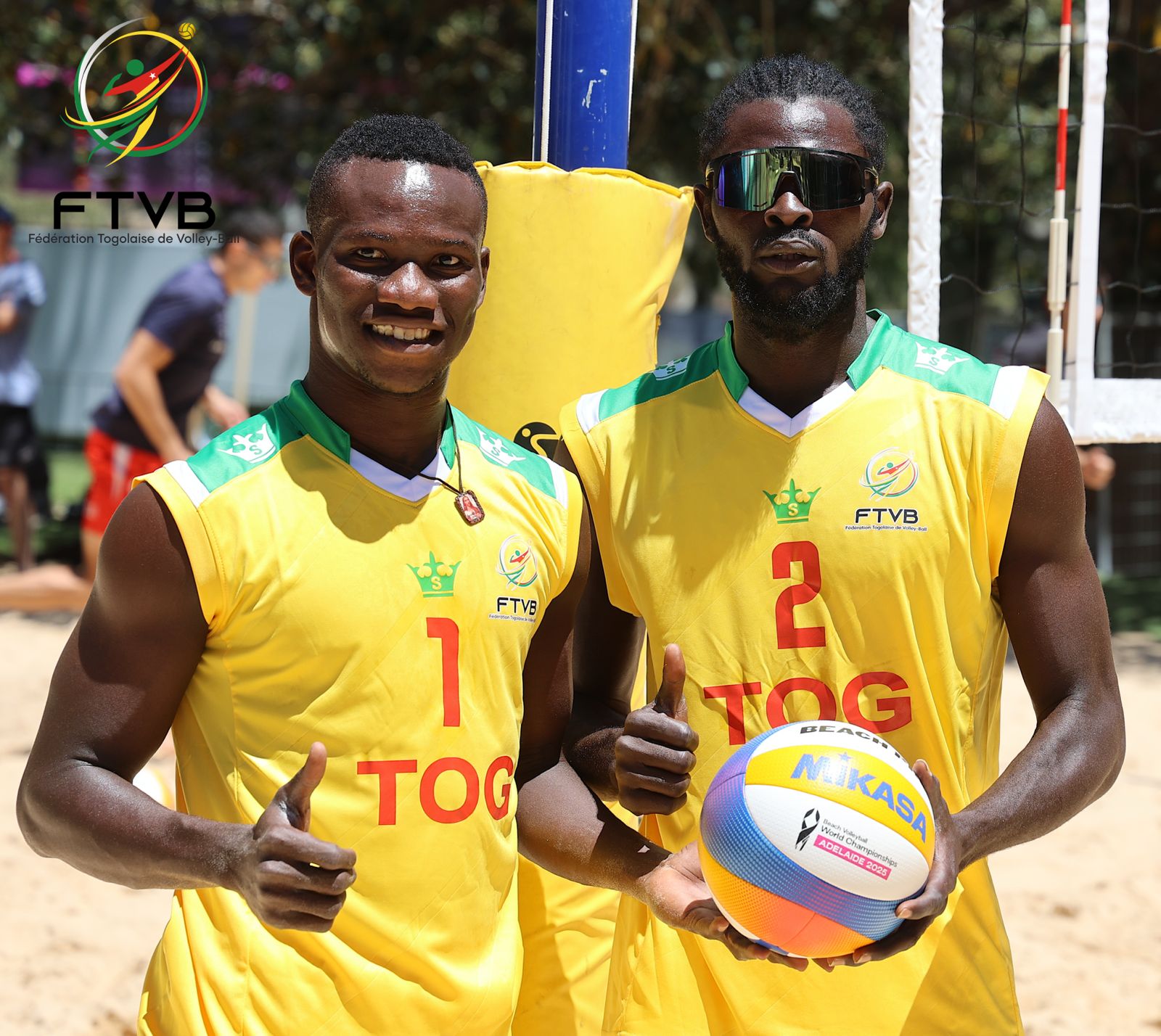 Mondial Beach-Volley : Le Togo percute la dure réalité face aux champions du monde tchèques