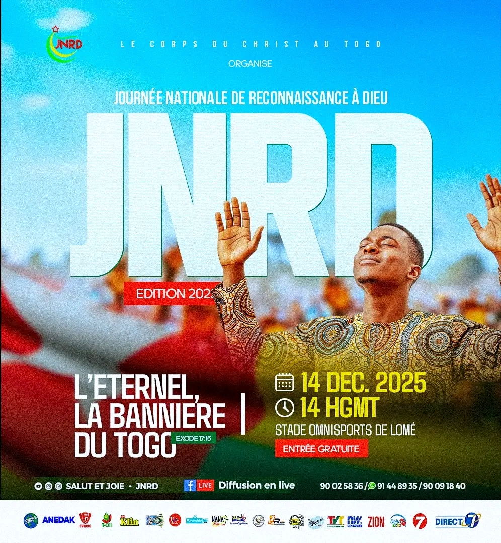 JNRD 2025 : Le Togo s’unit pour célébrer “L’Éternel, la bannière du Togo”