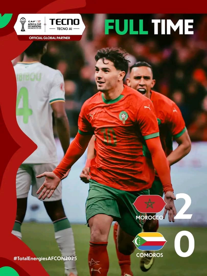 CAN 2025 : Les lions de l’Atlas démarrent fort