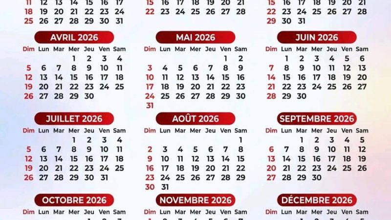 02 janvier 2026 férié : un week-end prolongé qui fait des heureux
