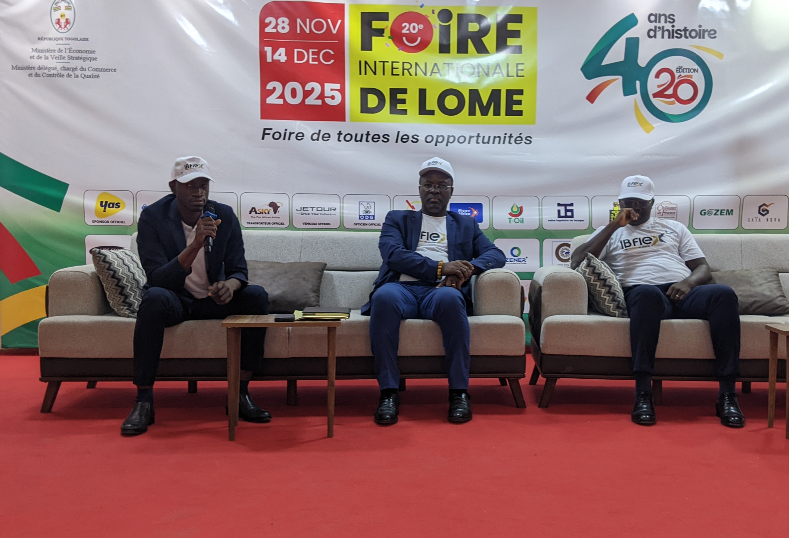 FIL 20 : IB bank Togo, dévoile IB Flex, son application mobile !