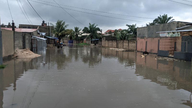 Commune Golfe 6 sous l&rsquo;eau : de fortes pluies plongent plusieurs quartiers dans la détresse