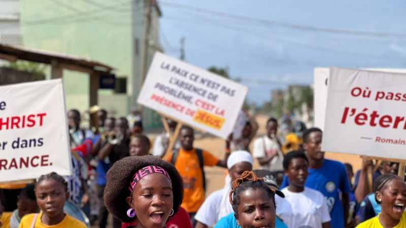 Évangélisation à Agodékè : la jeunesse de l&rsquo;EEPTO du district de Baguida mobilisée pour gagner des âmes