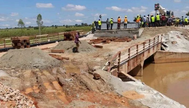 Tchaoudjo : un ouvrage s’effondre sous l’effet des fortes pluies et coupe une piste rurale