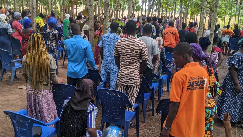 EEPTO enRetraite spirituelle au Camp de prière Béthel pour être bien équipée pour la Mission